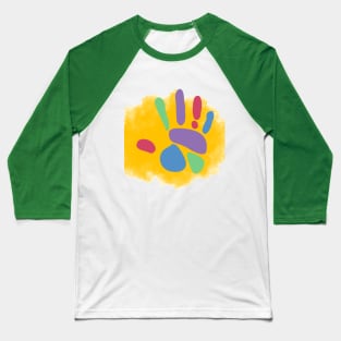 COLORFUL HOLI 3 Baseball T-Shirt